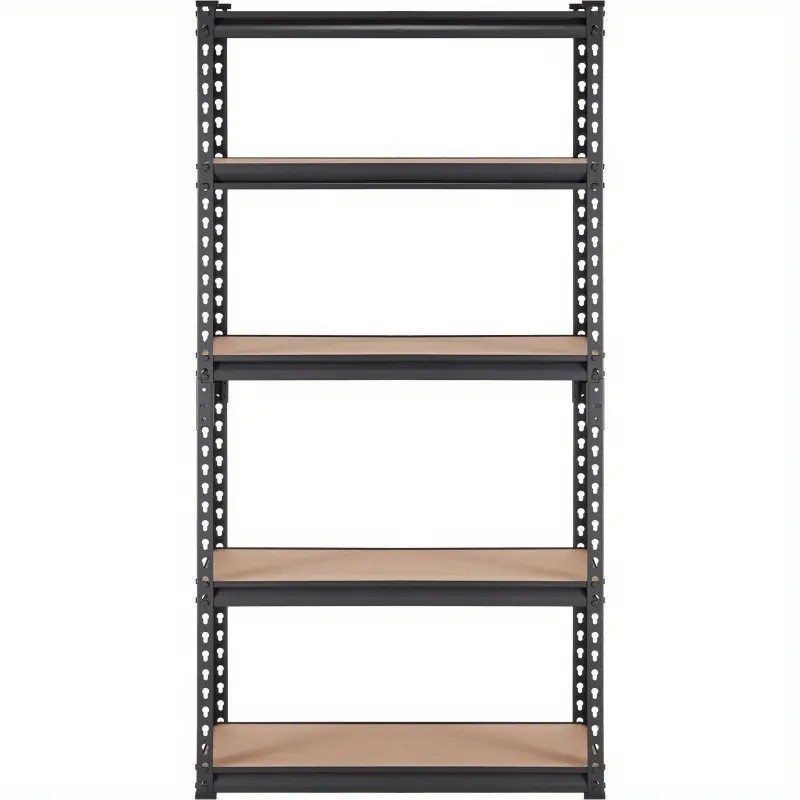 Rivet Storage Shelves With Wood Layer factory