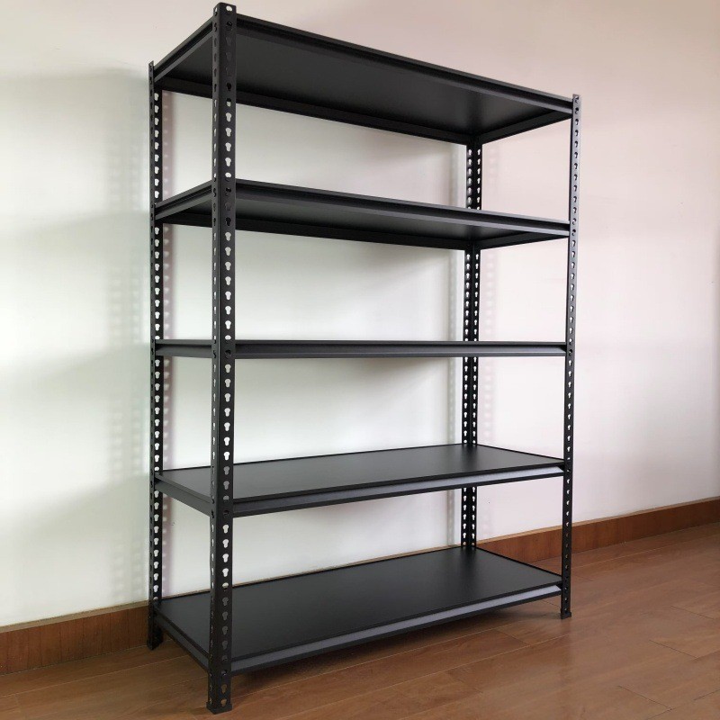 Rivet Storage Shelves With Wood Layer best
